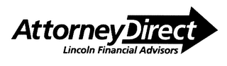 ATTORNEYDIRECT LINCOLN FINANCIAL ADVISORS logo