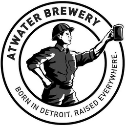 ATWATER BREWERY BORN IN DETROIT. RAISED EVERYWHERE. logo