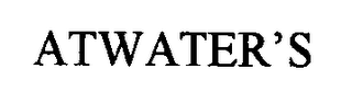 ATWATER'S logo