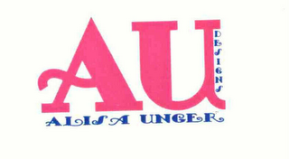 AU ALISA UNGER DESIGNS logo