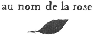 AU NOM DE LA ROSE logo