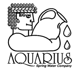 AUARIUS SPRING WATER COMPANY logo