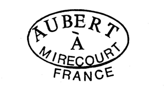 AUBERT A MIRECOURT FRANCE logo