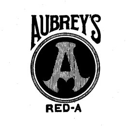 AUBREY'S A RED-A logo