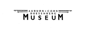 AUBURN CORD DUESENBERG MUSEUM logo