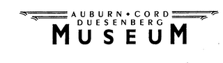 AUBURN CORD DUESENBERG MUSEUM logo