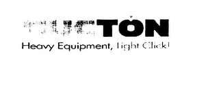 AUCTION HEAVY EQUIPMENT LIGHT CLICK! logo