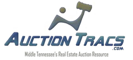 AUCTION TRACS .COM MIDDLE TENNESSEE'S REAL ESTATE AUCTION RESOURCE logo