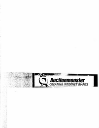 AUCTIONMONSTER CREATING INTERNET GIANTS logo