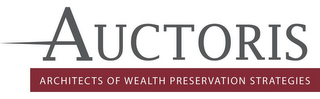AUCTORIS ARCHITECTS OF WEALTH PRESERVATION STRATEGIES logo