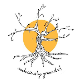 AUDACIOUSLY GROUNDED logo