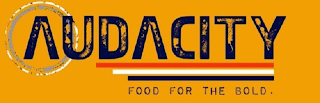 AUDACITY FOOD FOR THE BOLD. logo