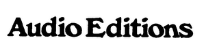 AUDIO EDITIONS logo