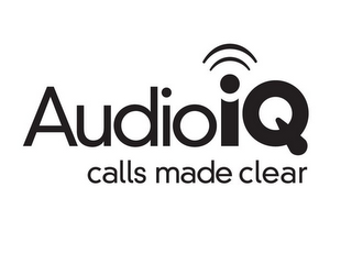 AUDIOIQ CALLS MADE CLEAR logo