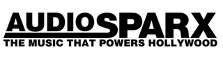 AUDIOSPARX THE MUSIC THAT POWERS HOLLYWOOD logo
