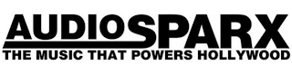 AUDIOSPARX THE MUSIC THAT POWERS HOLLYWOOD logo