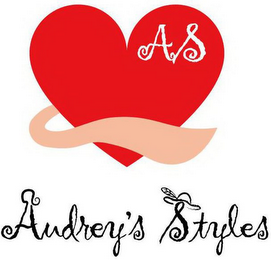 AUDREY'S STYLES, AS logo
