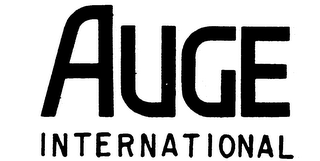 AUGE INTERNATIONAL logo