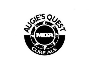 AUGIE'S QUEST MDA CURE ALS logo