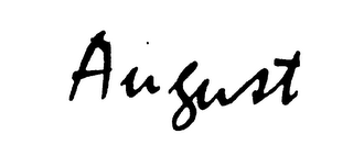 AUGUST logo