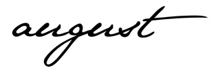 AUGUST logo