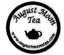 AUGUST MOON TEA, WWW.AUGUSTMOONTEA.COM logo