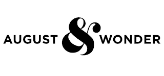AUGUST & WONDER logo