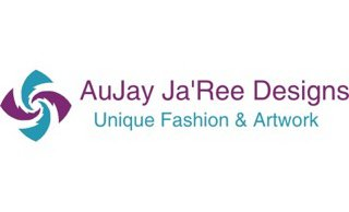 AUJAY JA'REE DESIGNS UNIQUE FASHION & ARTWORK logo