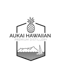 AUKAI HAWAIIAN PREMIUM DISTILLERY logo