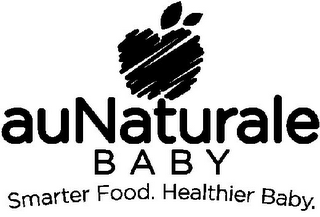 AUNATURALE BABY SMARTER FOOD. HEALTHIER BABY. logo