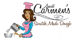 AUNT CARMEN'S SCRATCH MADE DOUGH logo
