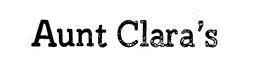 AUNT CLARA'S logo