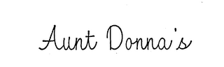 AUNT DONNA'S logo
