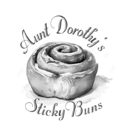 AUNT DOROTHY'S STICKY BUNS logo