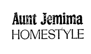 AUNT JEMIMA HOMESTYLE logo