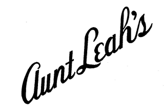 AUNT LEAH'S logo