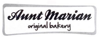 AUNT MARIAN ORIGINAL BAKERY logo
