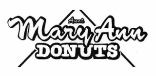 AUNT MARY ANN DONUTS logo