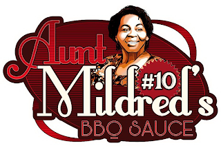 AUNT MILDRED'S #10 BBQ SAUCE logo