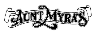 AUNT MYRA'S logo
