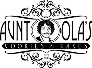 AUNT OLA'S COOKIES & CAKES logo