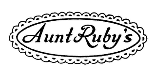 AUNT RUBY'S logo