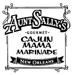 AUNT SALLY'S GOURMET CAJUN MAMA MARINADE NEW ORLEANS logo