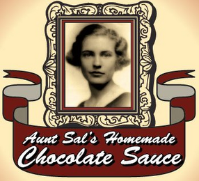AUNT SAL'S HOMEMADE CHOCOLATE SAUCE logo