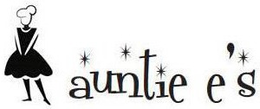 AUNTIE E'S logo