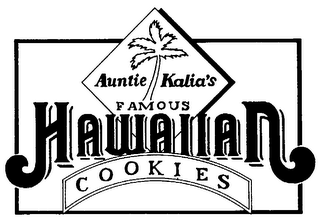 AUNTIE KALIA'S FAMOUS HAWAIIAN COOKIES logo