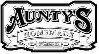AUNTY'S HOMEMADE FOOD logo