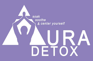 AURA DETOX SOAK SOOTHE & CENTER YOURSELF logo