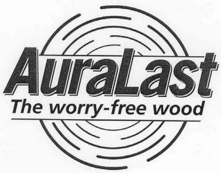AURA LAST THE WORRY-FREE WOOD logo