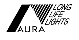 AURA LONG LIFE LIGHTS logo